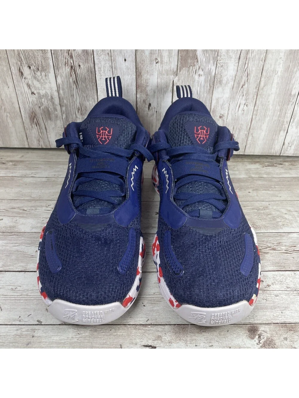Adidas D.O.N. Issue 3 GCA Team USA Basketball Shoe Men's size 8 Style GW2945